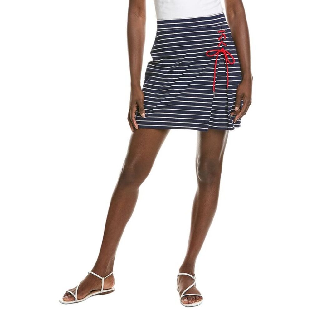 Jones New York Womens  Lace-Up Skort, Blue